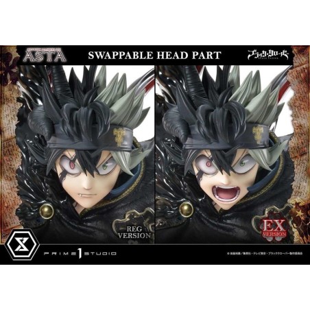 BLACK CLOVER - Asta "Exclusive Bonus" - Statue Masterline Series 50cm 