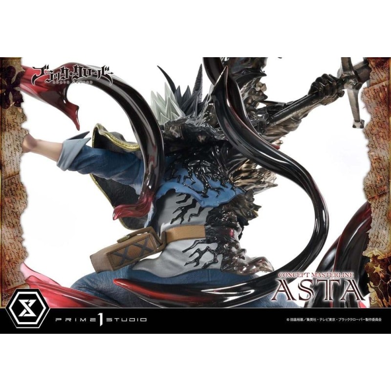 BLACK CLOVER - Asta "Exclusive Bonus" - Statue Masterline Series 50cm 