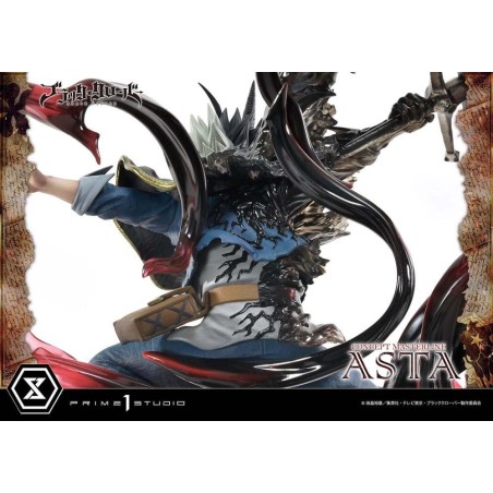 BLACK CLOVER - Asta "Exclusive Bonus" - Statue Masterline Series 50cm 