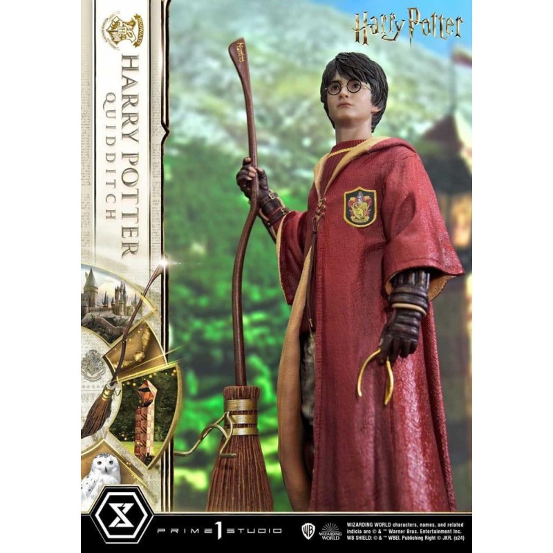 HARRY POTTER - Harry Potter "Quidditch" - Statuette Prime Collec. 31cm 
