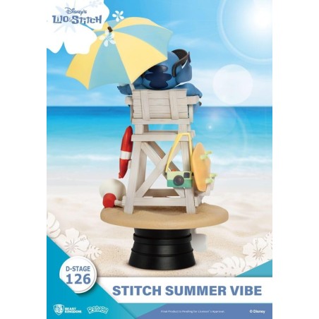 LILO & STITCH - Stitch Summer Vibe - Diorama D-Stage 16.4cm 