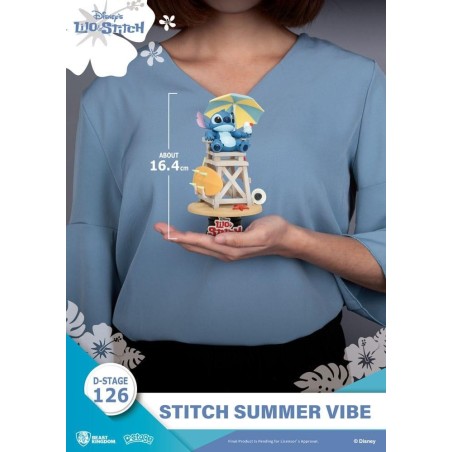 LILO & STITCH - Stitch Summer Vibe - Diorama D-Stage 16.4cm 