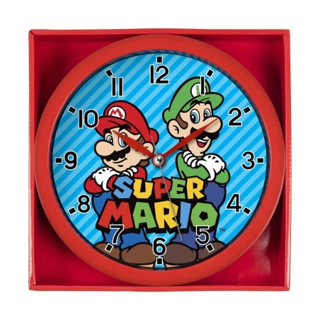 SUPER MARIO - Horloge Murale - 24cm 