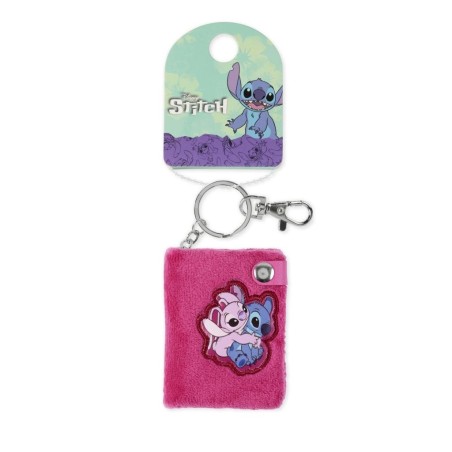 STITCH & ANGEL - Mini Portefeuille Porte-Clés 