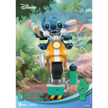 LILO & STITCH - Stitch Coin Ride - Diorama D-Stage 15.5cm 