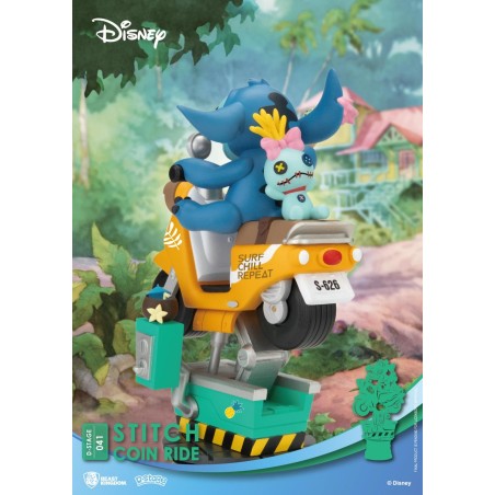 LILO & STITCH - Stitch Coin Ride - Diorama D-Stage 15.5cm 