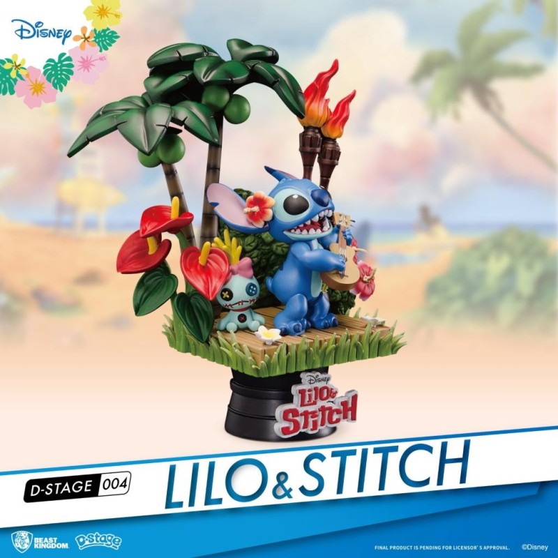 LILO & STITCH - Stitch - Diorama D-Stage 14cm 