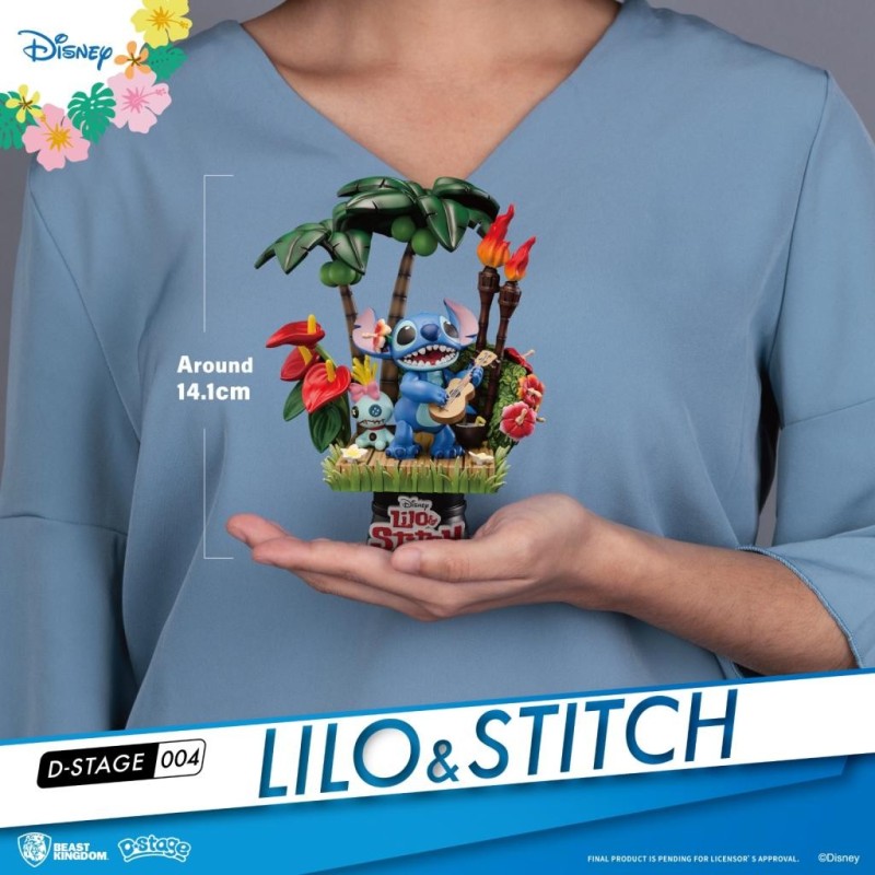LILO & STITCH - Stitch - Diorama D-Stage 14cm 