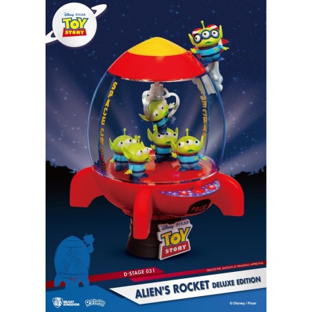TOY STORY - Alien's Rocket "Deluxe Edition" - Diorama D-Stage 15cm 