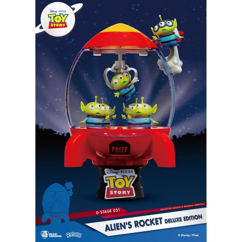TOY STORY - Alien's Rocket "Deluxe Edition" - Diorama D-Stage 15cm 