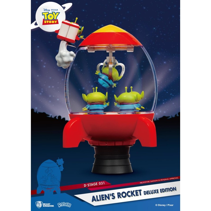 TOY STORY - Alien's Rocket "Deluxe Edition" - Diorama D-Stage 15cm 