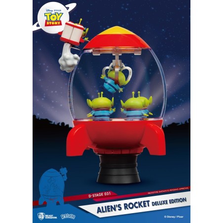 TOY STORY - Alien's Rocket "Deluxe Edition" - Diorama D-Stage 15cm 