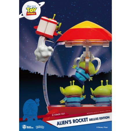 TOY STORY - Alien's Rocket "Deluxe Edition" - Diorama D-Stage 15cm 
