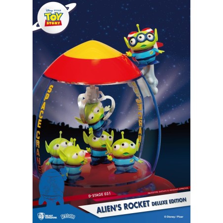 TOY STORY - Alien's Rocket "Deluxe Edition" - Diorama D-Stage 15cm 