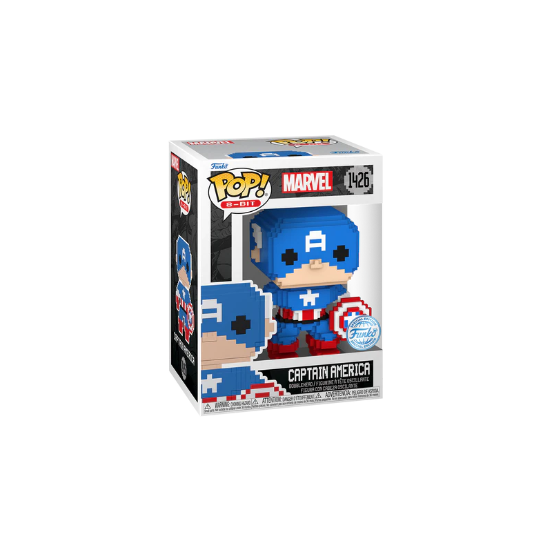 8-BIT - POP Marvel N° 1426 - Captain America 