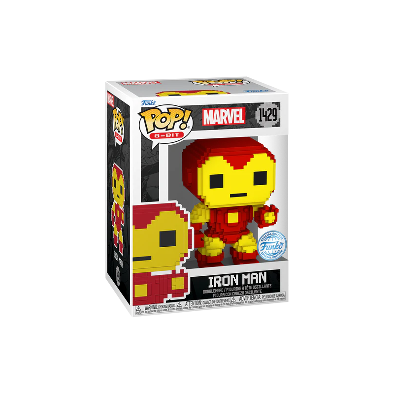 8-BIT - POP Marvel N° 1429 - Iron Man 