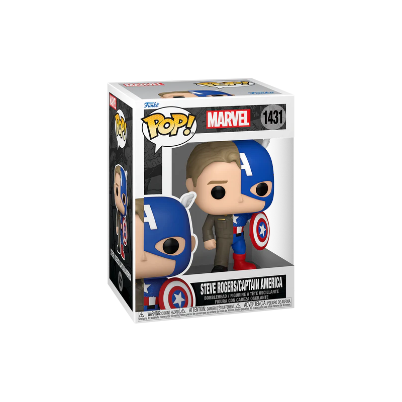 SPLIT - POP Marvel N° 1431 - Captain America / Steve Roger 