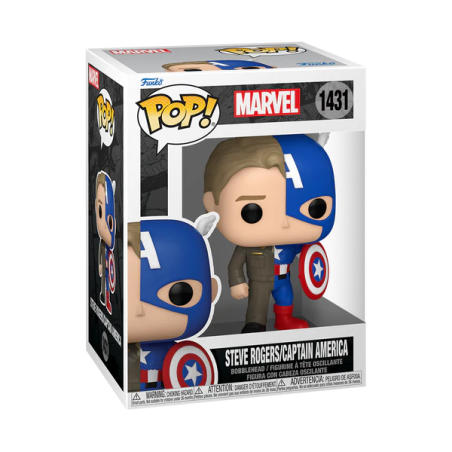 SPLIT - POP Marvel N° 1431 - Captain America / Steve Roger 