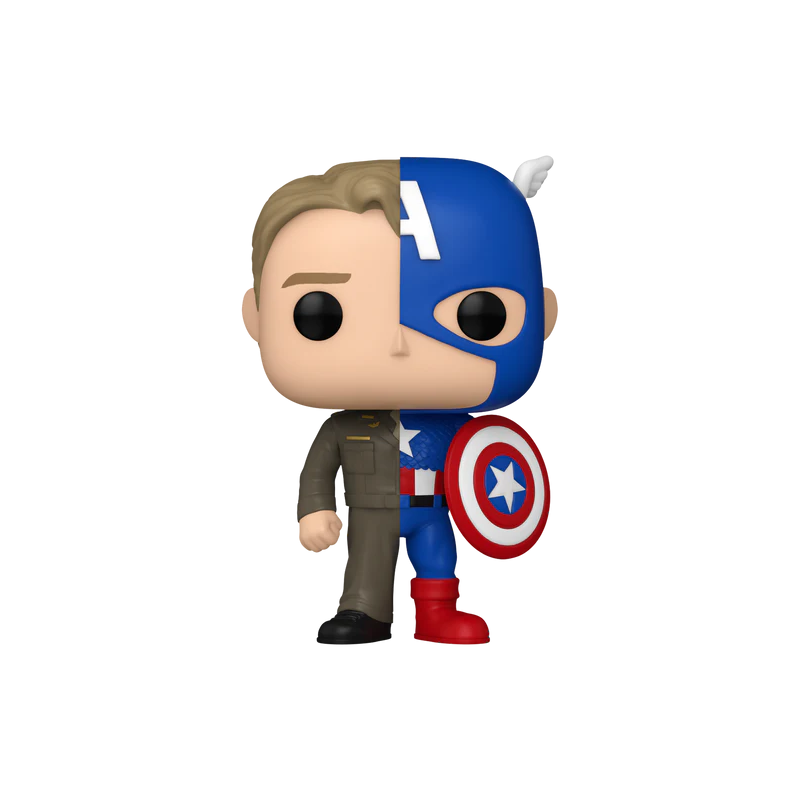 SPLIT - POP Marvel N° 1431 - Captain America / Steve Roger 