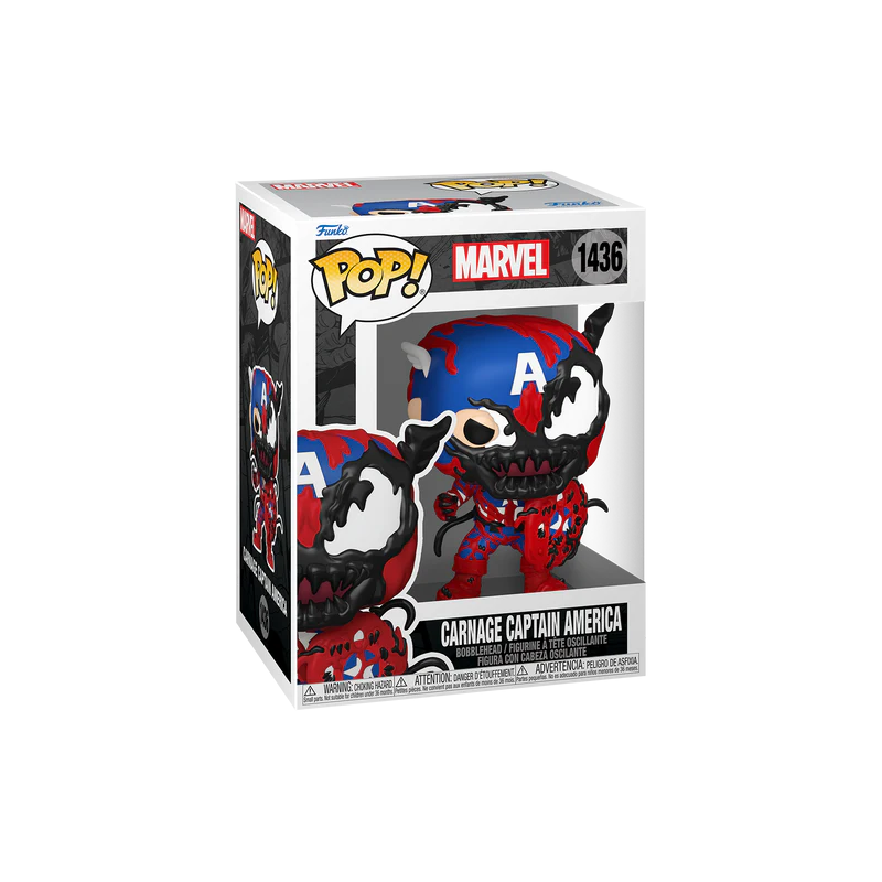 CARNAGEIZED - POP Marvel N° 1436 - Captain America 