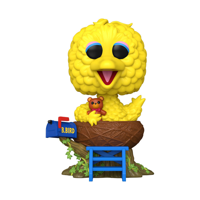 SESAME STREET - POP Deluxe N° 1612 - Big Bird dans nid 