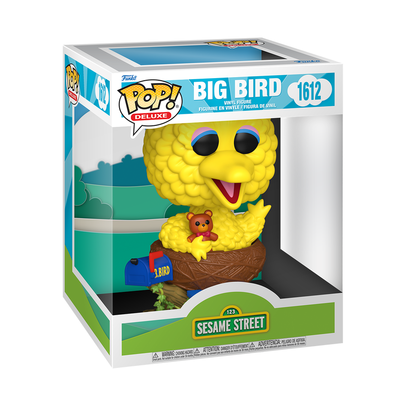 SESAME STREET - POP Deluxe N° 1612 - Big Bird dans nid 