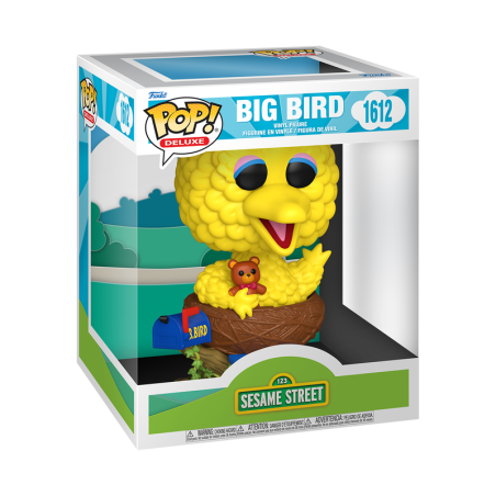 SESAME STREET - POP Deluxe N° 1612 - Big Bird dans nid 
