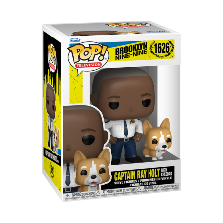 BROOKLYN NINE NINE - POP & Buddy N° 1626 - Capitaine Holt avec Cheddar 