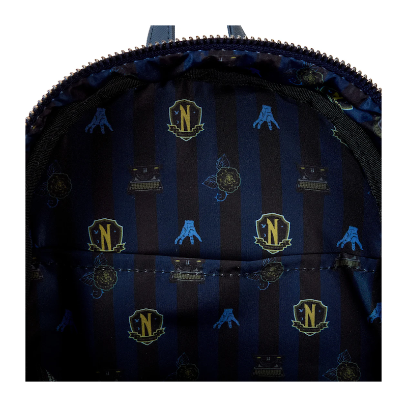 MERCREDI - Nevermore Academy - Mini Sac à Dos LoungeFly 