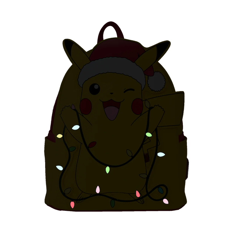 POKEMON - Holiday Pikachu - Mini Sac à Dos LoungeFly 