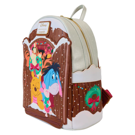WINNIE L'OURSON - Holiday Scene - Mini Sac à Dos LoungeFly 