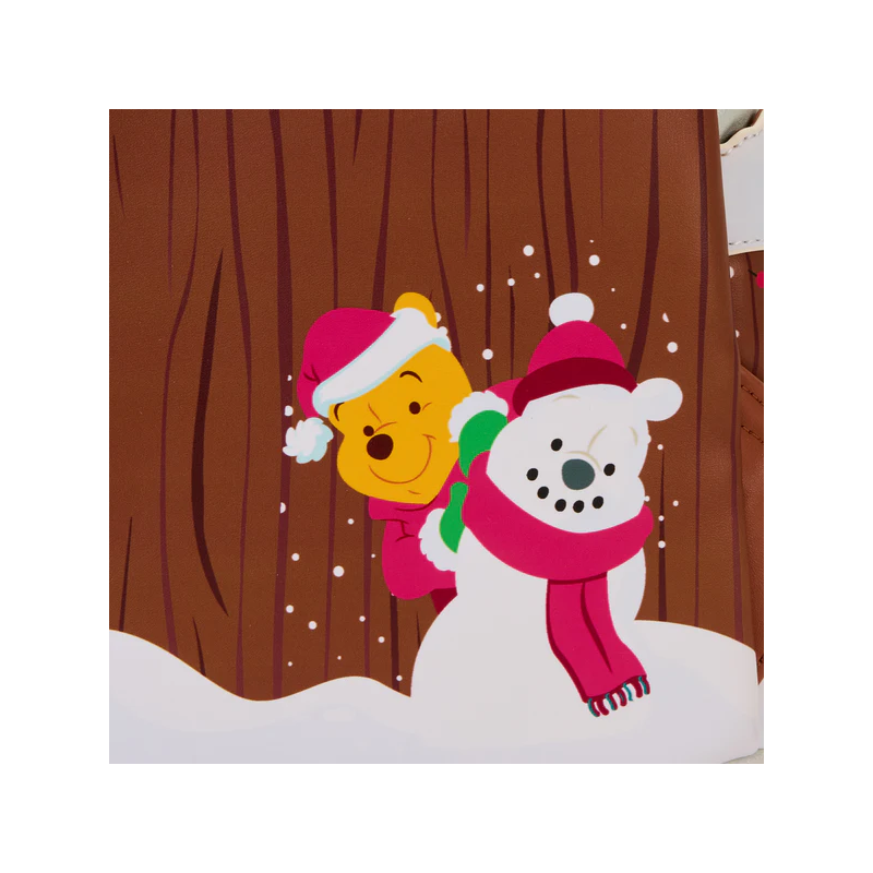 WINNIE L'OURSON - Holiday Scene - Mini Sac à Dos LoungeFly 