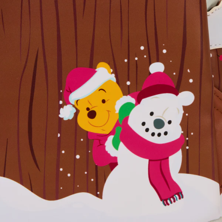 WINNIE L'OURSON - Holiday Scene - Mini Sac à Dos LoungeFly 