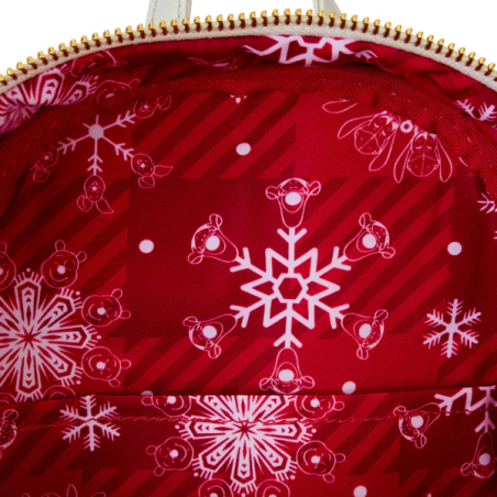 WINNIE L'OURSON - Holiday Scene - Mini Sac à Dos LoungeFly 