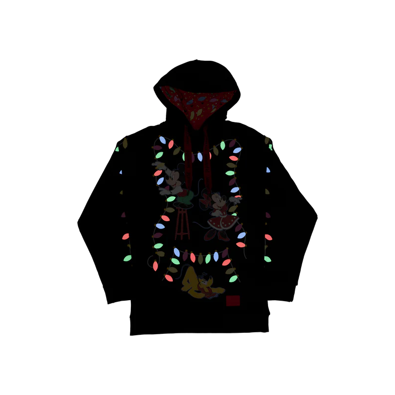 MICKEY - Light up decorations - Hoodie Unisex Loungefly (XL) 