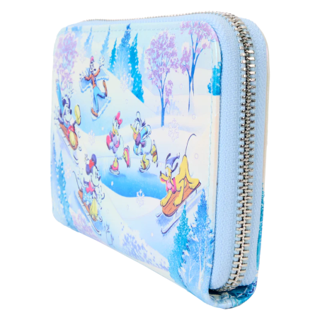 MICKEY & AMIS - Winter Wonderland - Portefeuille LoungeFly 