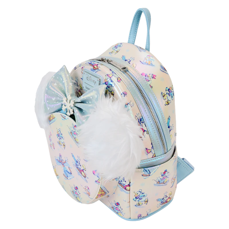 MICKEY & AMIS - Winter Wonderland -Mini sac à dos Serre-tête LoungeFly 