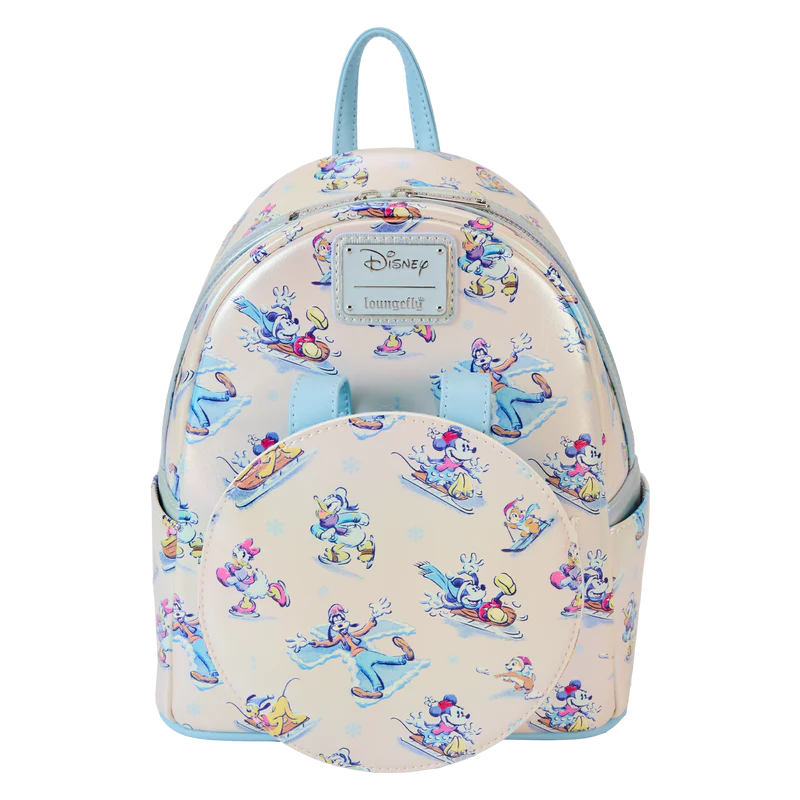 MICKEY & AMIS - Winter Wonderland -Mini sac à dos Serre-tête LoungeFly 
