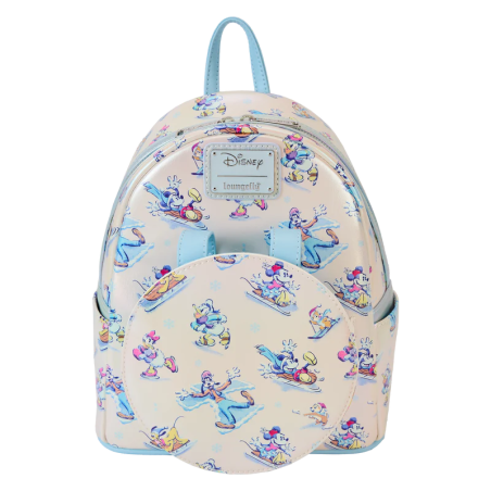 MICKEY & AMIS - Winter Wonderland -Mini sac à dos Serre-tête LoungeFly 