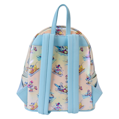 MICKEY & AMIS - Winter Wonderland -Mini sac à dos Serre-tête LoungeFly 