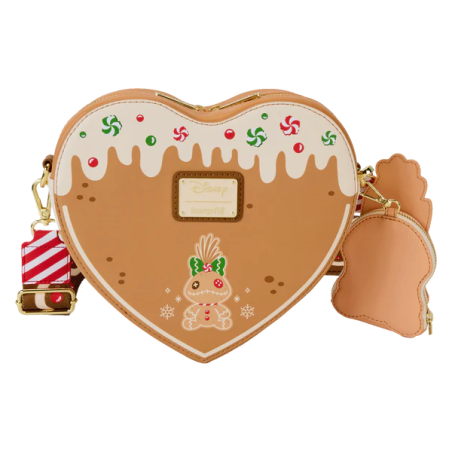 LILO & STITCH -Angel & Stitch Pain d'épices -Sac Bandoulière Loungefly 