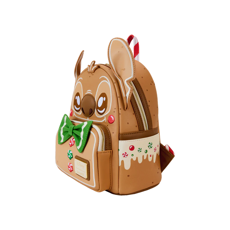 LILO & STITCH - Stitch Pain d'épices - Mini Sac à Dos LoungeFly 
