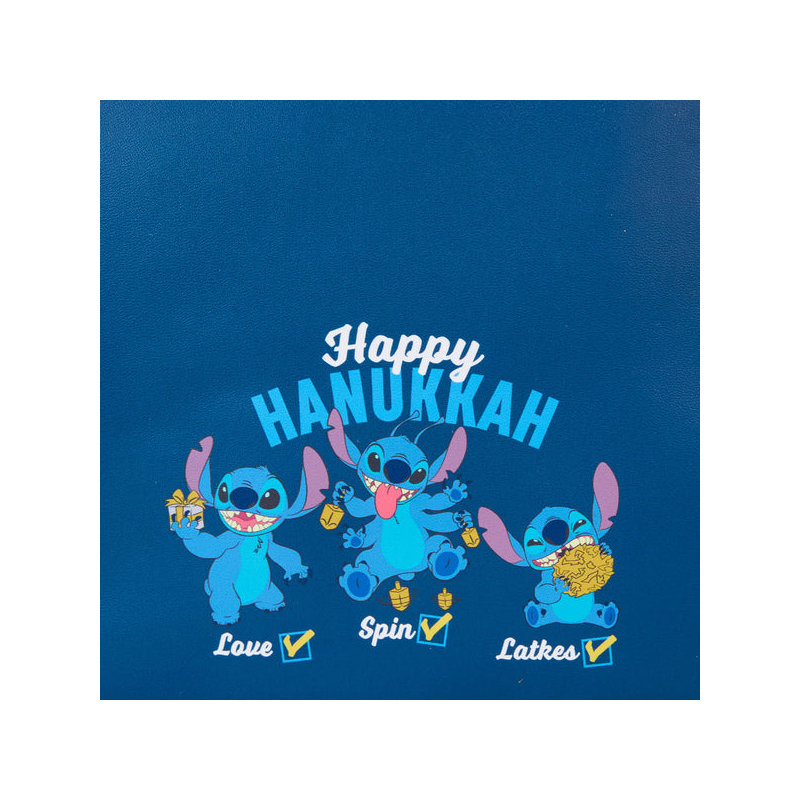 LILO & STITCH - Light Up Menorah Sticth - Mini sac à dos Loungefly 