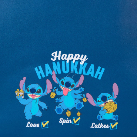 LILO & STITCH - Light Up Menorah Sticth - Mini sac à dos Loungefly 