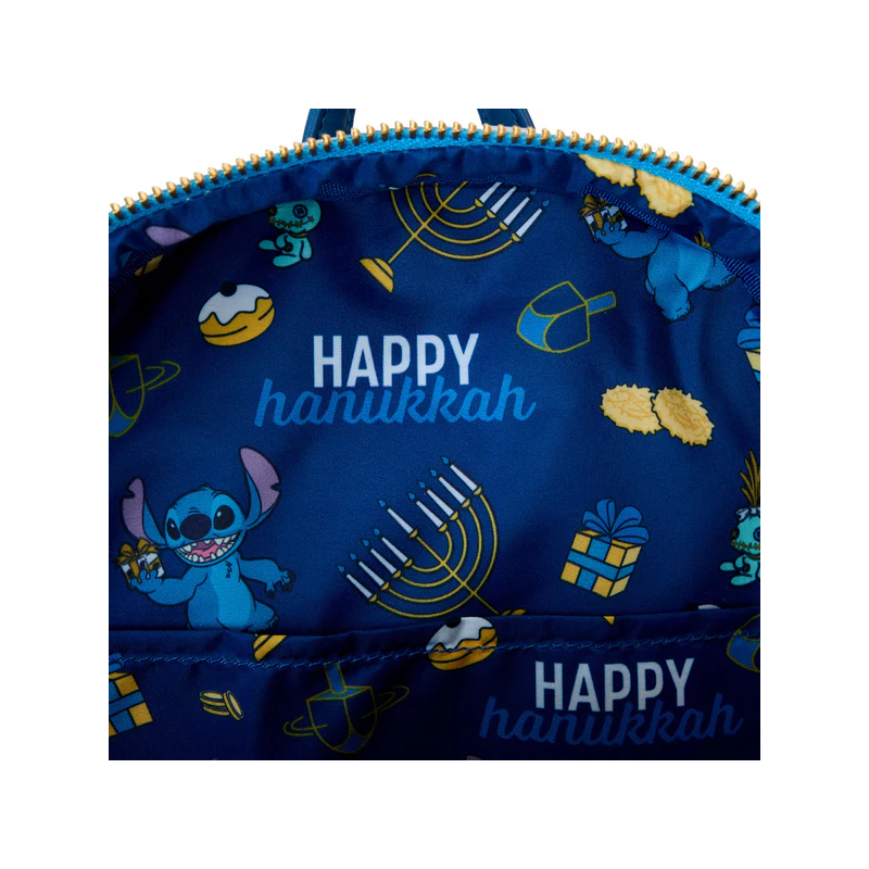 LILO & STITCH - Light Up Menorah Sticth - Mini sac à dos Loungefly 