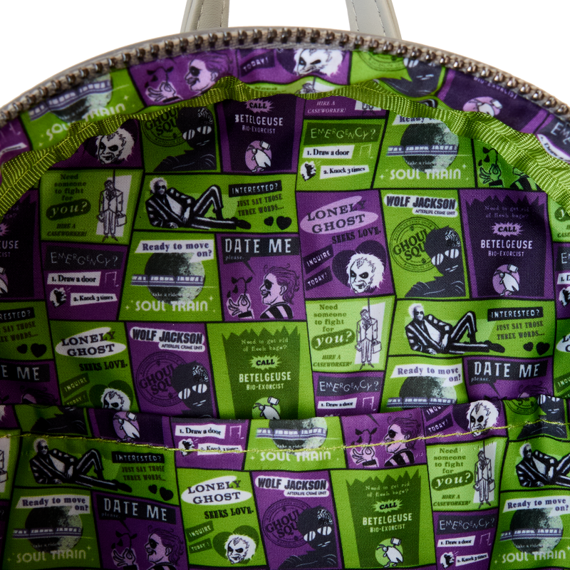 BEETLEJUICE 2 - Mini Sac à Dos LoungeFly 