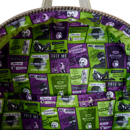 BEETLEJUICE 2 - Mini Sac à Dos LoungeFly 