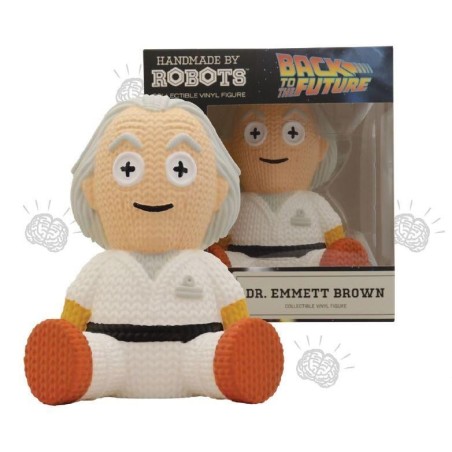 DOC BROWN - Handmade By Robots N°145 Collectible Vinyl Figurine 