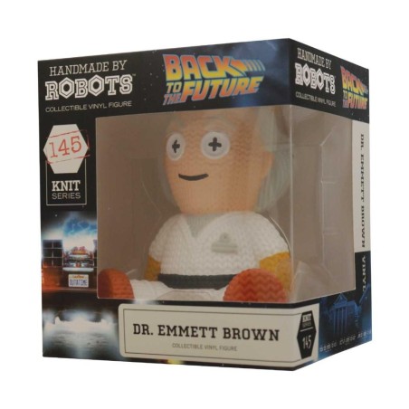 DOC BROWN - Handmade By Robots N°145 Collectible Vinyl Figurine 