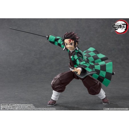 DEMON SLAYER - Tanjiro Kamado - Figurine S.H. Figuarts 14cm 